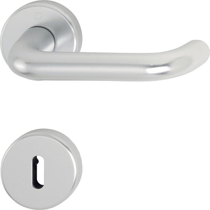 HOPPE Juego de escudos Paris 138L/42KV/42KVS Aluminio F1 ( 3000203808 )