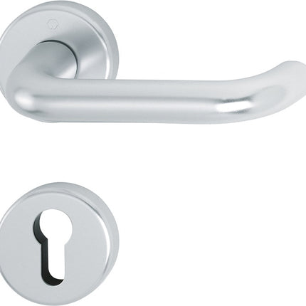 HOPPE Juego de escudos Paris 138L/42KV/42KVS Aluminio F1 ( 3000203809 )