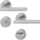 HOPPE Garniture à rosette Stockholm E1140Z/42KV/42KVS Acier inoxydable F69 ( 3000252132 )