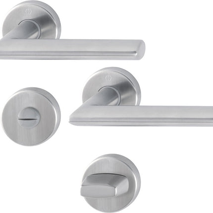 HOPPE Garniture à rosette Stockholm E1140Z/42KV/42KVS Acier inoxydable F69 ( 3000252132 )