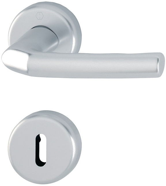 Juego de roseta HOPPE Birmingham 1117/17KV/17KVS Aluminio F1 ( 3000203402 )