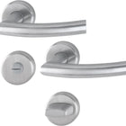 Garniture à rosette HOPPE Narvik E1430ZP/17KV/17KVS Acier inoxydable F69 ( 3000252277 )