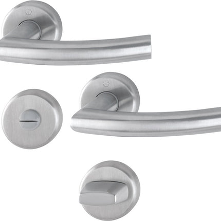 Garniture à rosette HOPPE Narvik E1430ZP/17KV/17KVS Acier inoxydable F69 ( 3000252277 )