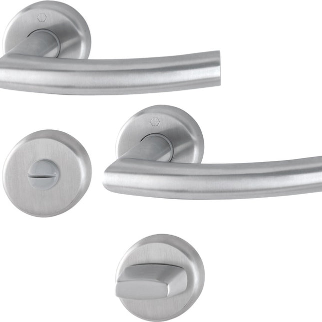 HOPPE Escutcheon set Narvik E1430ZP/17KV/17KVS Stainless steel F69 ( 3000252277 )