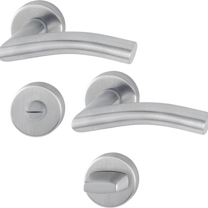 HOPPE Juego de roseta Amberes E1402Z/42KV/42KVS Acero inoxidable F69 ( 3000252907 )