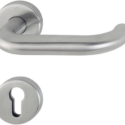 HOPPE rose set Paris E138/42H/42HKVS stainless steel F69 ( 3000203101 )