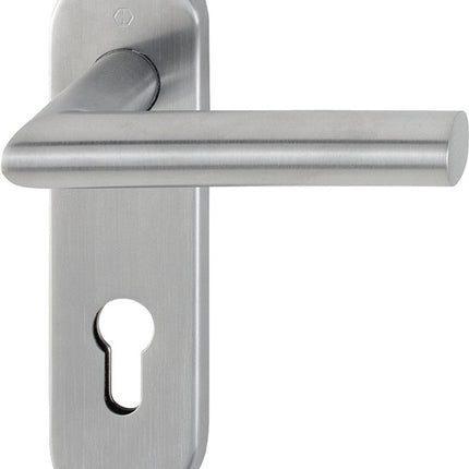 HOPPE set di rosette corte Amsterdam E1400/353KH acciaio inox F69 ( 3000203119 )