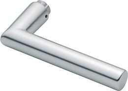 HOPPE lever handle hole part Amsterdam 1400 aluminium F1 / natural colour ( 3000252096 )