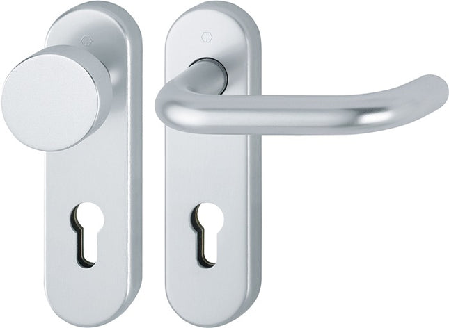 HOPPE Fire protection set Paris FS-58/353KH/138 Aluminium F1 D/K ( 3000251138 )