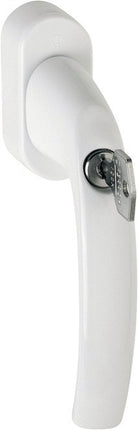 HOPPE window handle Atlanta 0530S/US952 aluminium F9016 / traffic white ( 3000203978 )