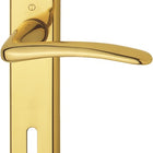 HOPPE long plate set Istanbul M171/332P brass F71 ( 3000253683 )