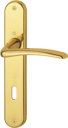 HOPPE long plate set Istanbul M171/332P brass F71 ( 3000253683 )