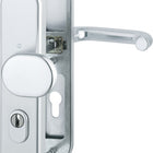 HOPPE Mobiliario de seguridad Paris 86G/3332ZA/3310/138L Aluminio F1 ( 3000209108 )