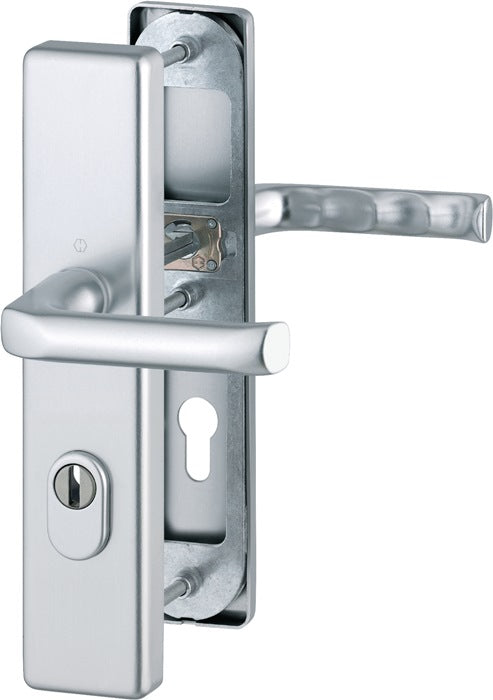 HOPPE Schutzgarnitur London 113/2222ZA/2210 Aluminium F1 ( 3000209038 )