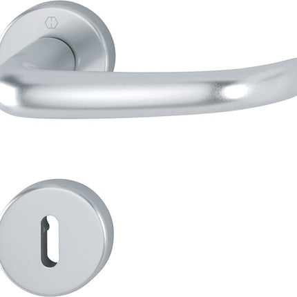 HOPPE Juego de escudos San Francisco 1301/42KV/42KVS Aluminio F1 ( 3000202000 )