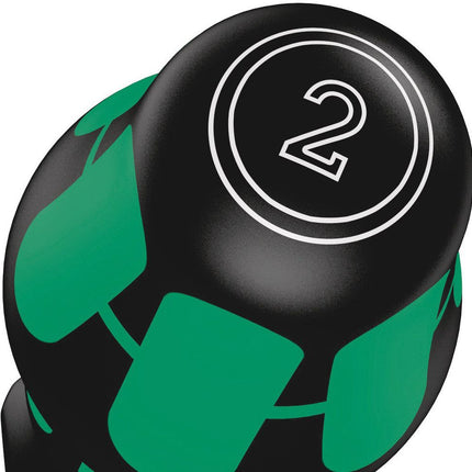 WERA Schraubendreher 355 PZ Größe PZD 2 Klingenlänge 200 mm ( 4300001660 )