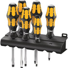 WERA screwdriver set 932/918/6 6-piece slotted / PZD ( 4000827736 )