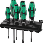 WERA Schraubendrehersatz 367/6 TORX BO 6-teilig TORX® mit Bohrung ( 4000827755 )