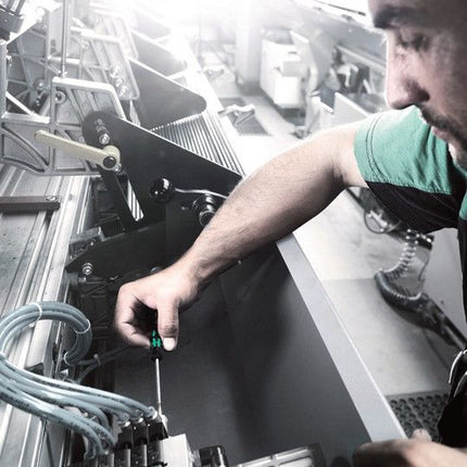 WERA Tournevis précision pour l'électronique 2054 6 pans. 1,3 mm longueur de la lame 40 mm ( 4300001793 )