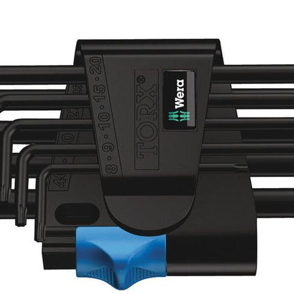 WERA Hex key L-wrench set 967 L 9-piece T8 - T40 ( 4000825535 )
