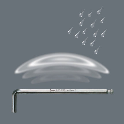 WERA Hex key L-wrench set 950 PKL 7-piece plastic holder ( 4000825489 )