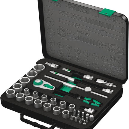 WERA Zyklop Speed Set di chiavi a bussola da 37 pezzi 1/2 ″ ( 4000820578 )