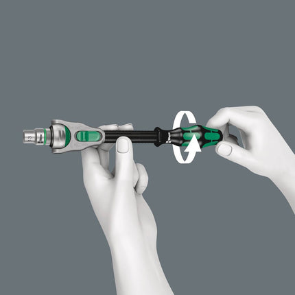 WERA Swivelling and reversible ratchet Zyklop Speed 3/8 ″ No. of teeth 72 ( 4000821780 )