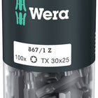 WERA Bitgroßpackung 867/1 Z 1/4 ″ T 30 Länge 25 mm ( 4000822275 )