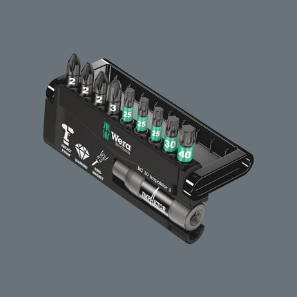 WERA Bitsortiment Bit-Check 10 Impaktor 1 10-teilig ( 4000829046 )