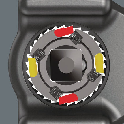 WERA through hole ratchet 8002 C Koloss All Inclusive Set 1/2 ″ 30 teeth ( 4000821452 )