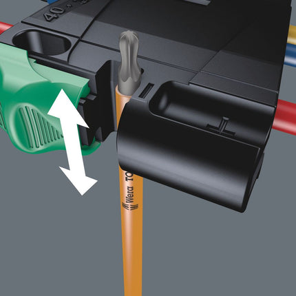 WERA hex key L-wrench set 967 SPKL 9-piece T8 - T40 ( 4000825553 )