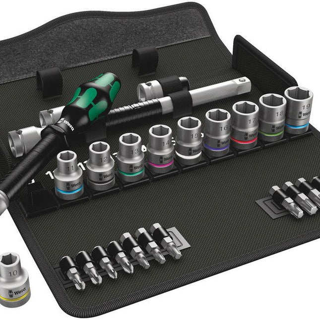 WERA Zyklop Speed Juego de llaves de vaso de 28 piezas 1/2 ″ ( 4000821652 )