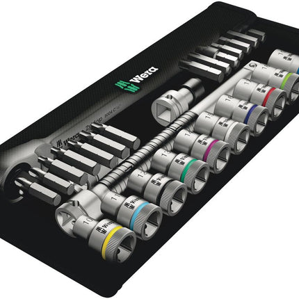 WERA Zyklop Metal Set di 28 pezzi di chiavi a bussola 1/2 ″ ( 4000821764 )