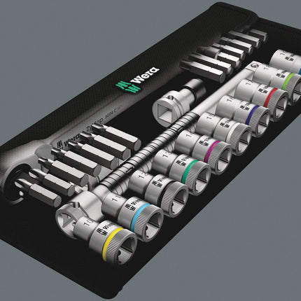 WERA Zyklop Metal Set di 28 pezzi di chiavi a bussola 1/2 ″ ( 4000821764 )