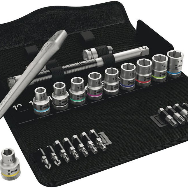 WERA Zyklop Metal Set di 28 pezzi di chiavi a bussola 1/2 ″ ( 4000821658 )