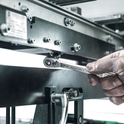 WERA lever-action ratchet Zyklop Metal switch 1/4 ″ 72 teeth ( 4000821626 )