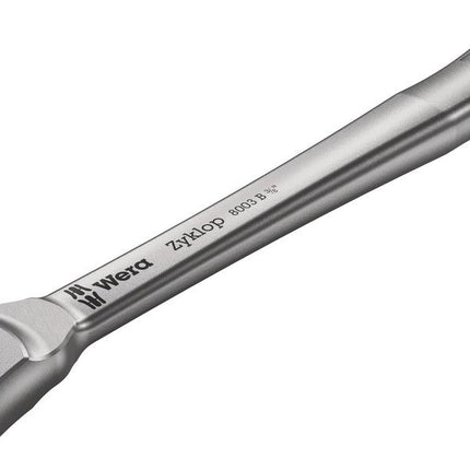 WERA Durchsteckknarre Zyklop Metal push 3/8 ″ 38 Zähne ( 4000821538 )