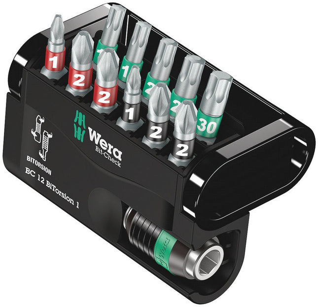 WERA Bit-Check 12 BiTorsion 1 12-piece bit set ( 4000829019 )