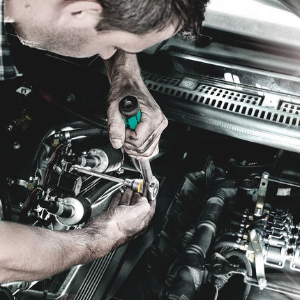 WERA Lever-action reversible ratchet 8006 Zyklop Hybrid C 1/2 ″ 72 teeth ( 4000821143 )