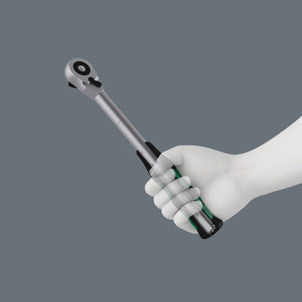 WERA Lever-action reversible ratchet 8006 Zyklop Hybrid C 1/2 ″ 72 teeth ( 4000821143 )