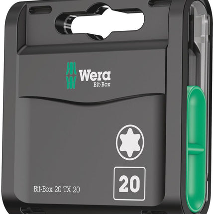 WERA Bitgroßpackung 1/4 ″ T 20 Länge 25 mm ( 4000829008 )