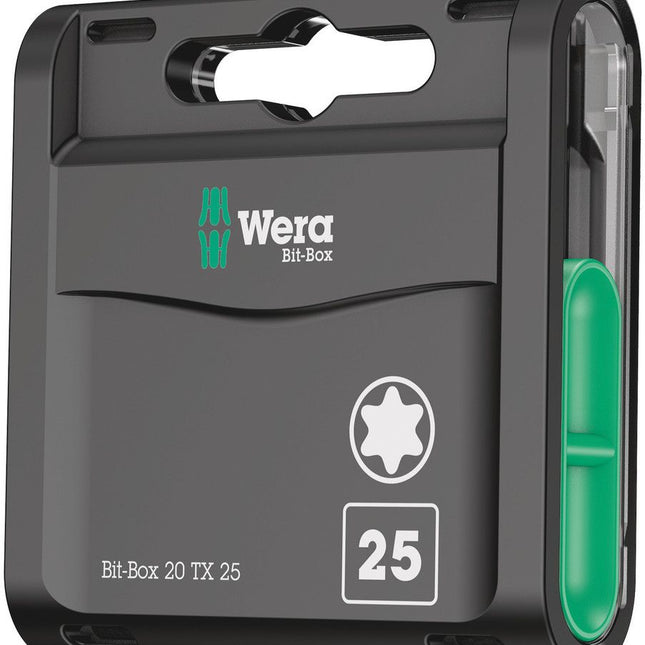 WERA confezione grande di punte 1/4 ″ T 25 Lunghezza 25 mm ( 4000829009 )