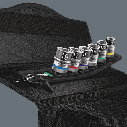 Set di chiavi a bussola WERA Belt C 1 Zyklop 7 pezzi ( 4000821198 )