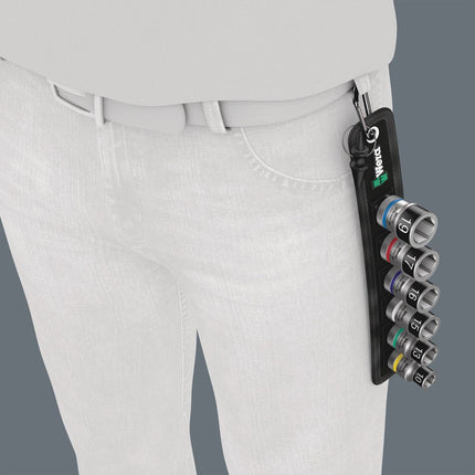 Set di chiavi a bussola WERA Belt C 1 Zyklop 7 pezzi ( 4000821198 )