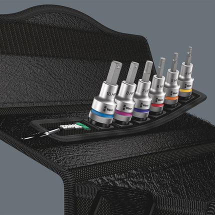 Zestaw kluczy nasadowych WERA Belt C 2 Zyklop 6-częściowy ( 4000821199 )