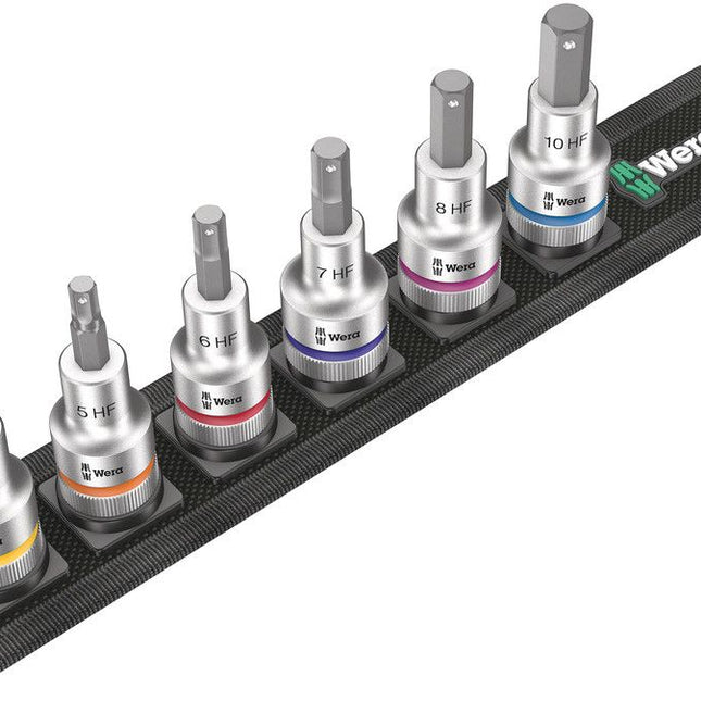 Set di chiavi a bussola WERA Belt C 2 Zyklop 6 pezzi ( 4000821199 )