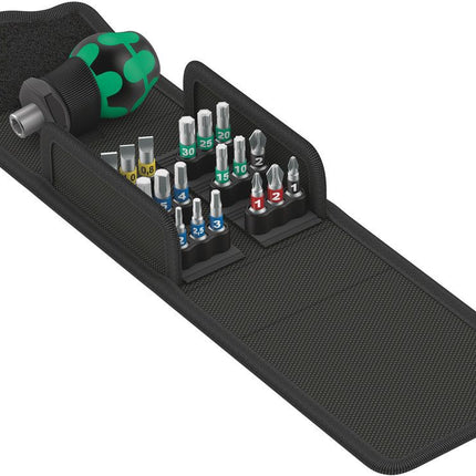 WERA KK Stubby 1 19-piece bit set ( 4000827045 )