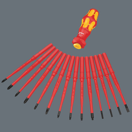 WERA Jeu de tournevis KK Turbo i Impérial 1 16 pièces ( 4000828031 )