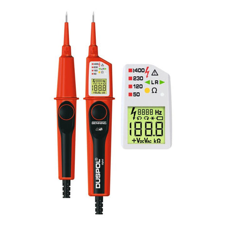 BENNING tester napięcia/ciągłości DUSPOL(R) cyfrowy 1-1000 V AC/1-1200 V DC ( 4000828830 )