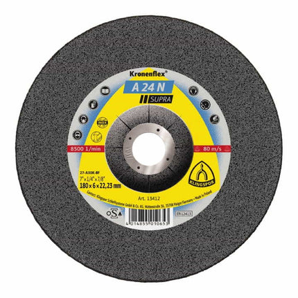 KLINGSPOR grinding disc A 24 N Supra D125xS6mm ( 4000841093 )